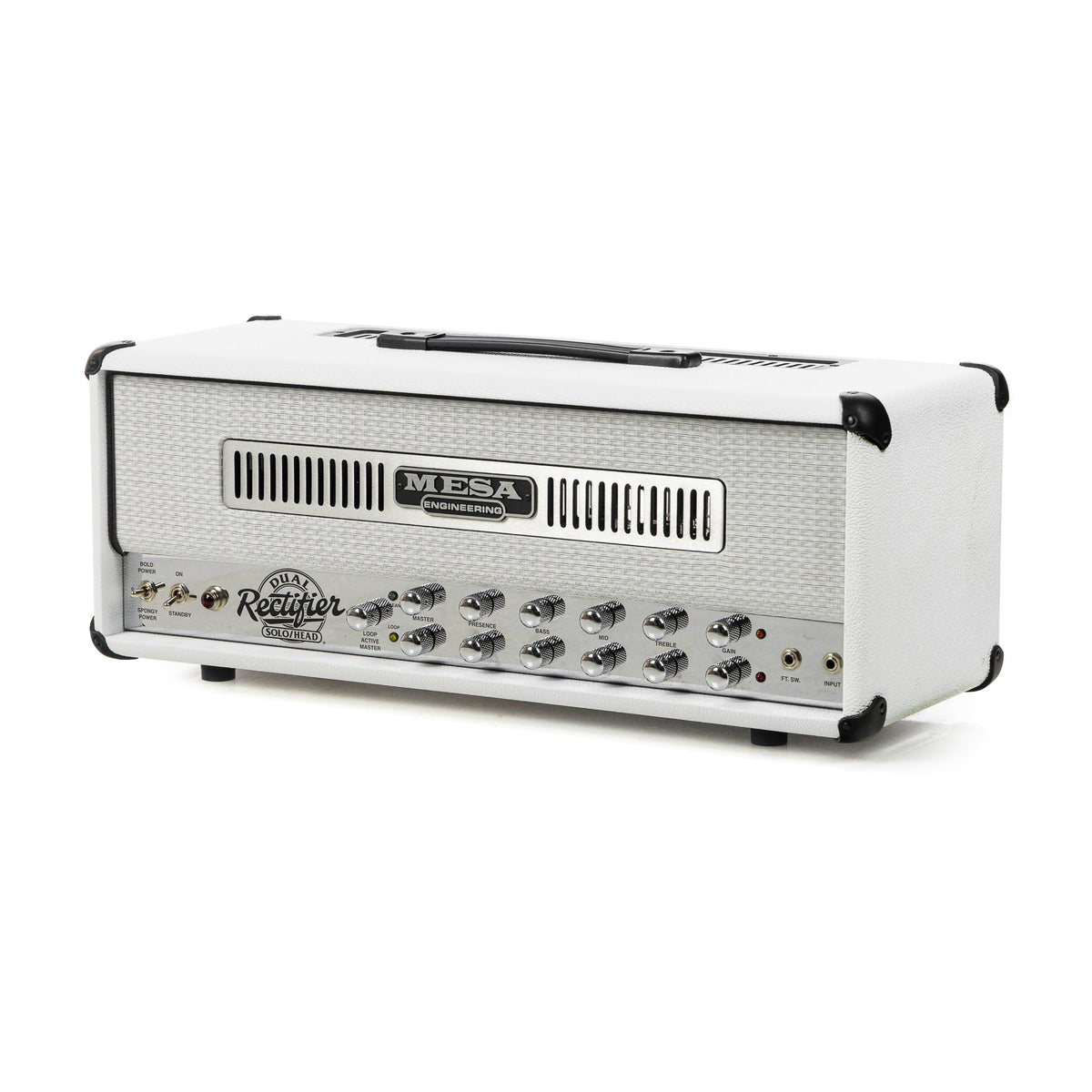 Mesa Boogie 90's Dual Rectifier - Hot White Bronco / White Grille