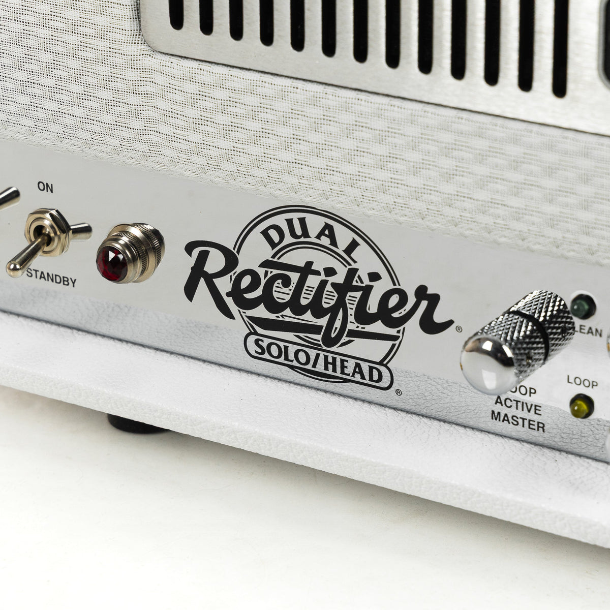 Mesa Boogie 90's Dual Rectifier - Hot White Bronco / White Grille