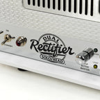 Mesa/Boogie ’90s Dual Rectifier Head & 4x12 Rectifier Standard Straight Cabinet - Hot White Bronco / White Grille