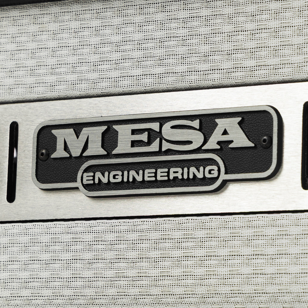 Mesa/Boogie ’90s Dual Rectifier Head & 4x12 Rectifier Standard Straight Cabinet - Hot White Bronco / White Grille