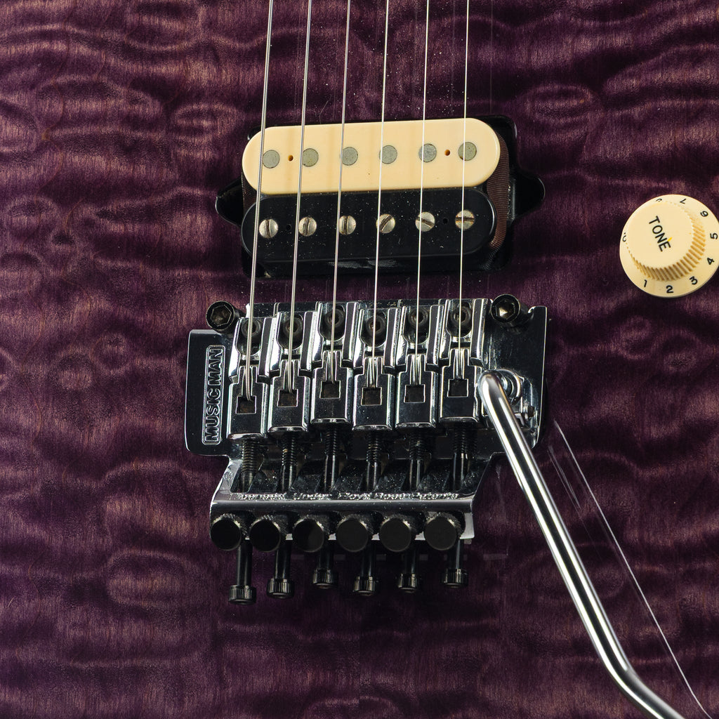 Ernie Ball Music Man Eddie Van Halen Signature - Translucent Purple