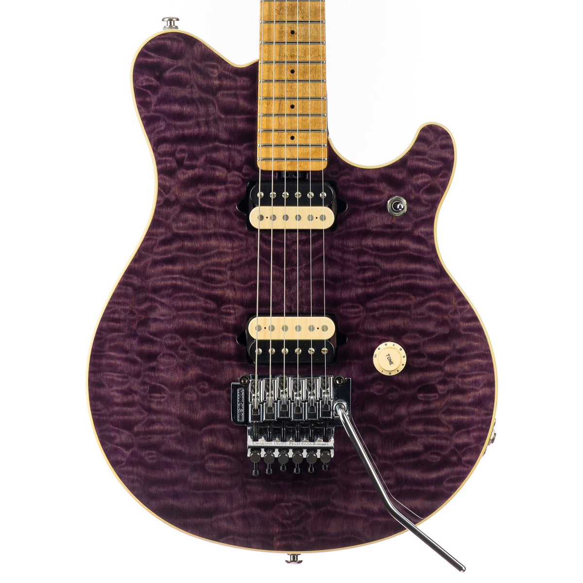 Ernie Ball Music Man Eddie Van Halen Signature - Translucent Purple