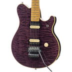 Ernie Ball Music Man Eddie Van Halen Signature - Translucent Purple